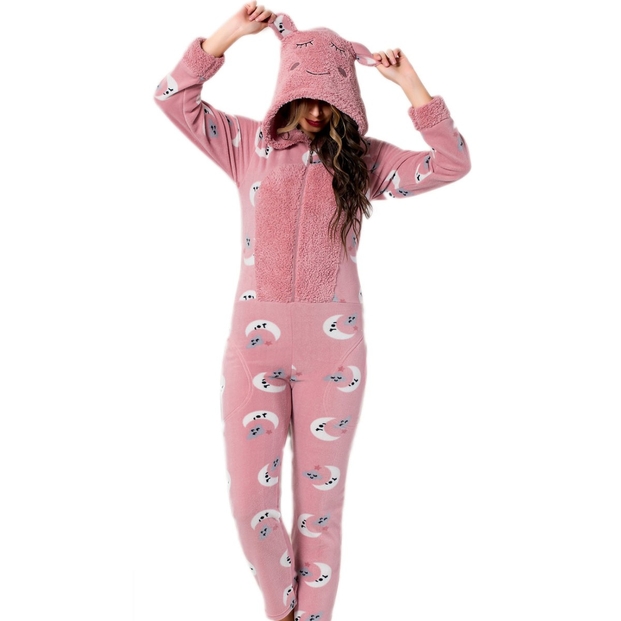Ay Desenli Tulum Pijama - 1