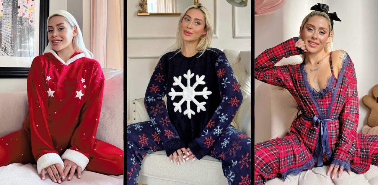 Yeni Yıla Rengarenk Pijamalarla Merhaba Diyin